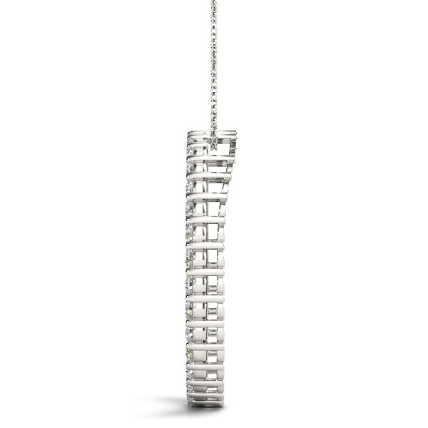 Diamond Pendant Necklace, Infinite Sparkle