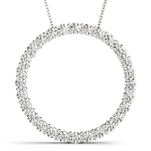 Diamond Pendant Necklace, Infinite Sparkle