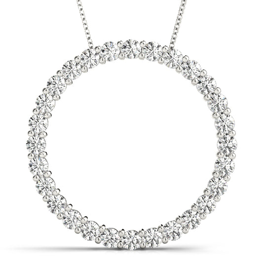 Diamond Pendant Necklace, Infinite Sparkle