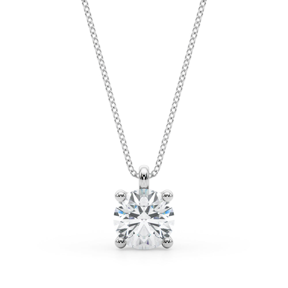 Diamond Pendant, Solitaire, Starlit