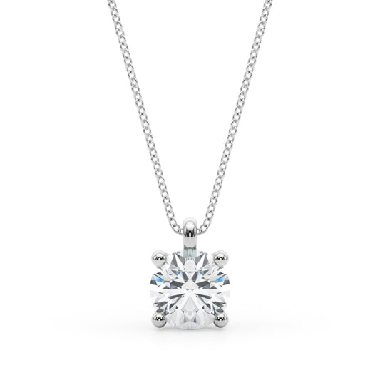 Diamond Pendant, Solitaire, Starlit