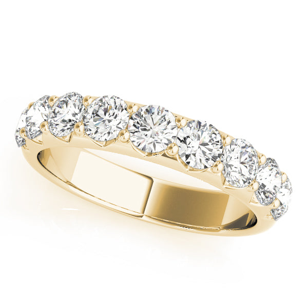 Diamond Wedding Band, Half Eternity, Adoration