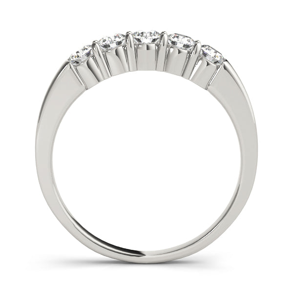 Diamond Wedding Band, Half Eternity, Ardor