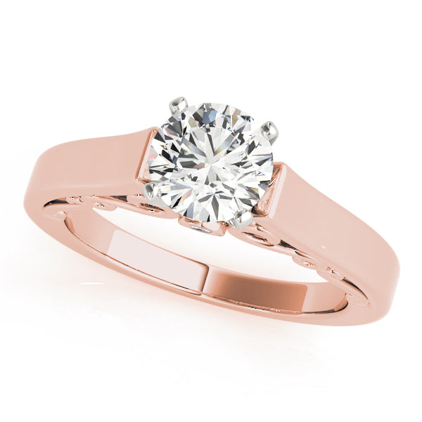 Engagement Ring Setting, Solitaire Plus, Round, Bridgeton 2