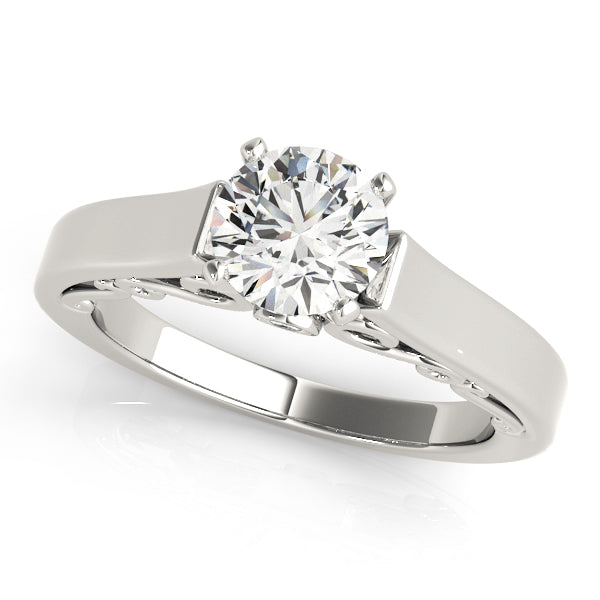 Engagement Ring Setting, Solitaire Plus, Round, Bridgeton 2