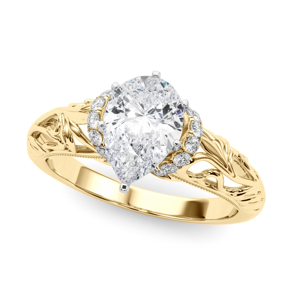 Engagement Ring Setting, Solitaire Plus, Round, Bridgeton 4