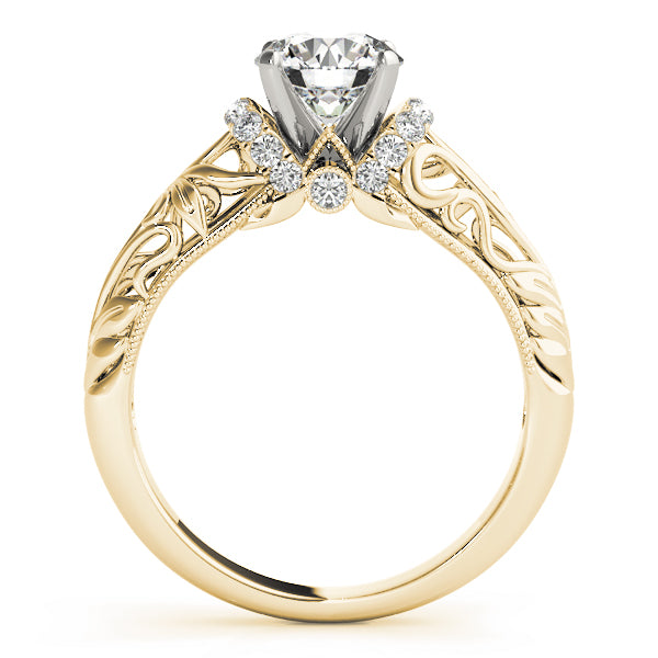 Engagement Ring Setting, Solitaire Plus, Round, Bridgeton 4