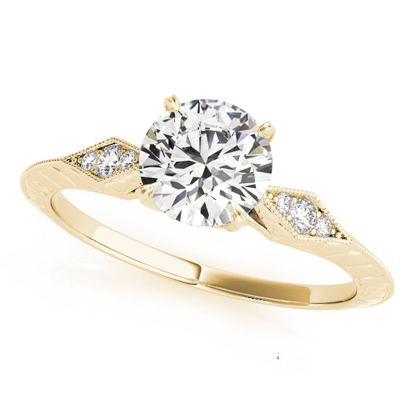 Engagement Ring Setting, Solitaire Plus, Love Story