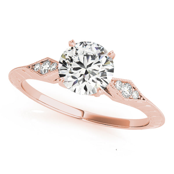 Engagement Ring Setting, Solitaire Plus, Love Story