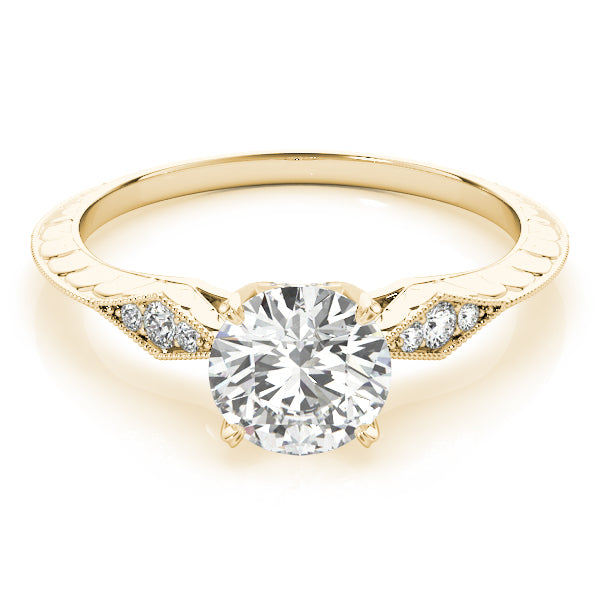 Engagement Ring Setting, Solitaire Plus, Love Story