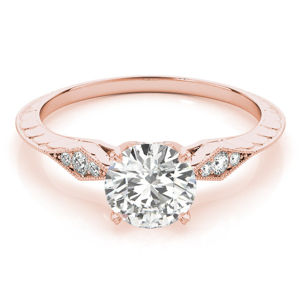 Engagement Ring Setting, Solitaire Plus, Love Story