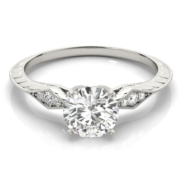 Engagement Ring Setting, Solitaire Plus, Love Story