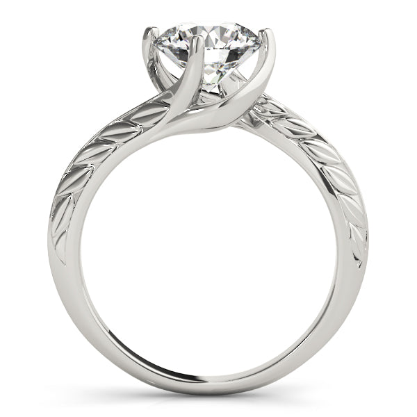 Engagement Ring Setting, Solitaire, Round, Love Tension