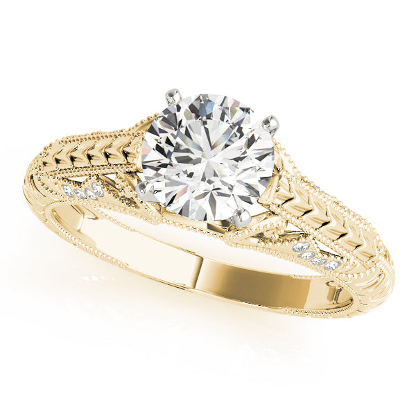 Engagement Ring Setting, Solitaire Plus, Love Garden 1