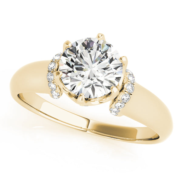 Engagement Ring Setting, Solitaire Plus, Love Garden 4