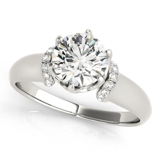 Engagement Ring Setting, Solitaire Plus, Love Garden 4