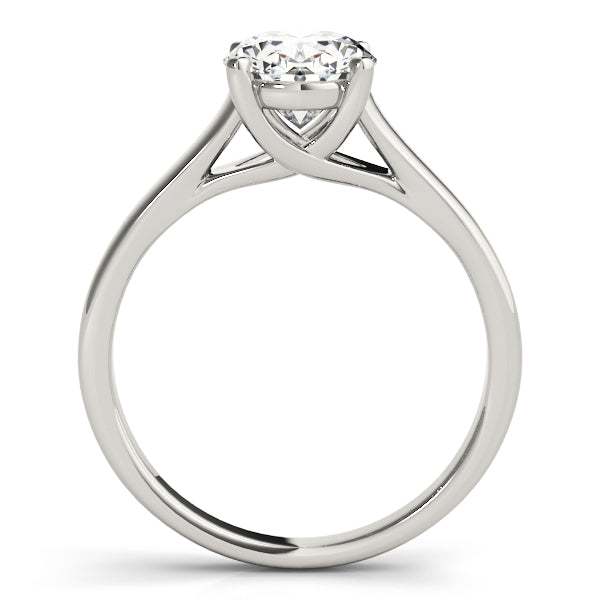 Engagement Ring Setting, Solitaire, Oval, Trellis