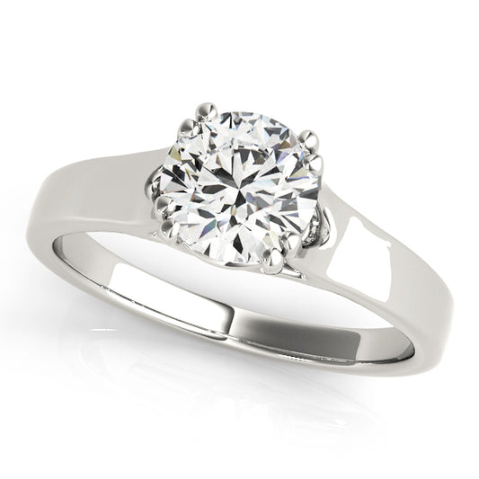 Engagement Ring Setting, Solitaire, Round, Trellis 6P