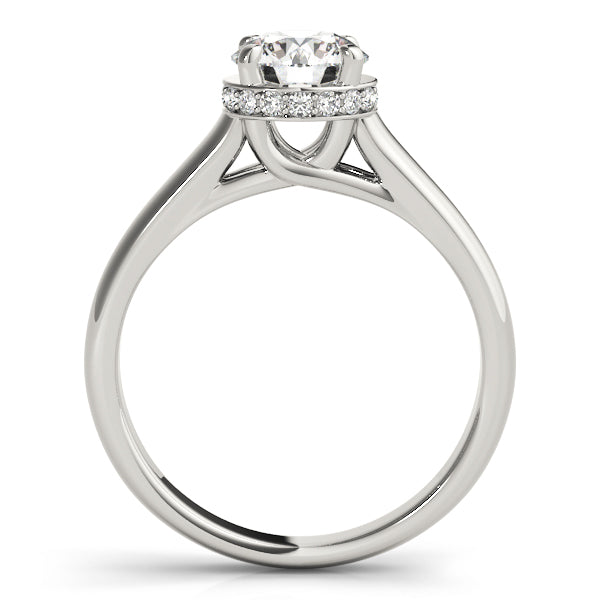 Engagement Ring Setting, Solitaire, Round, Trellis 4P