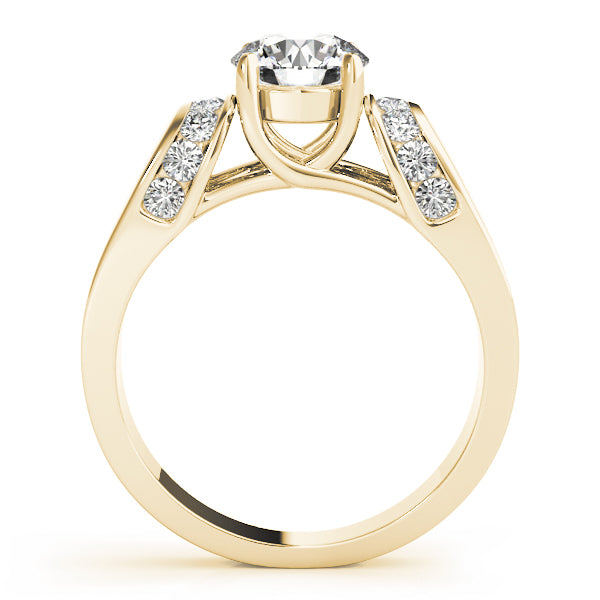 Engagement Ring Setting, Solitaire Plus, Diamond Gates, Round