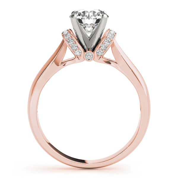 Engagement Ring Setting, Solitaire Plus, Round Accents 1