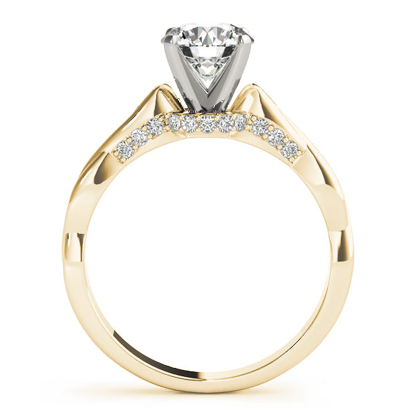 Engagement Ring Setting, Solitaire Plus, Round Accents 2