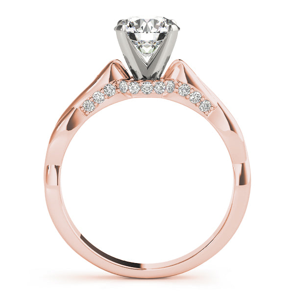 Engagement Ring Setting, Solitaire Plus, Round Accents 2