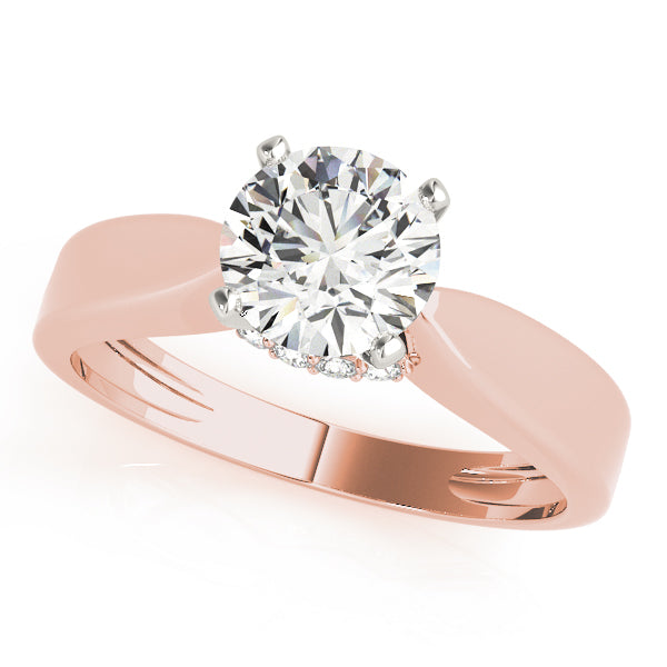 Engagement Ring Setting, Solitaire Plus, Round Accents 3