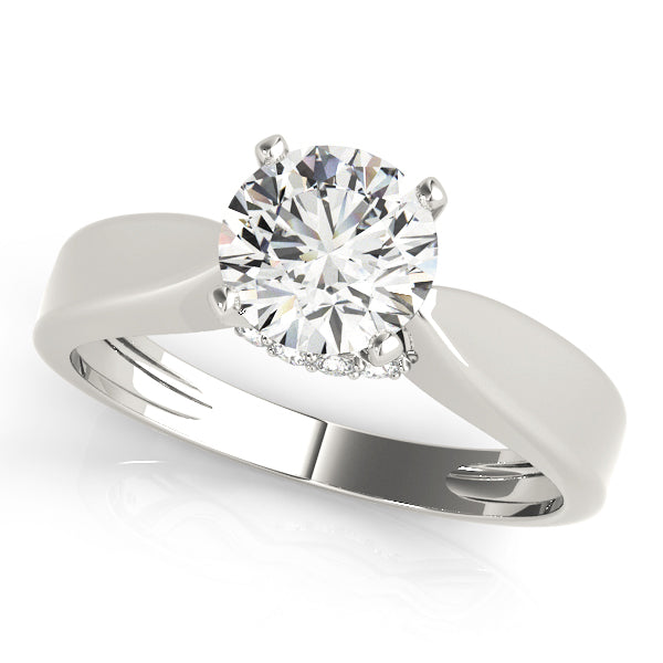 Engagement Ring Setting, Solitaire Plus, Round Accents 3