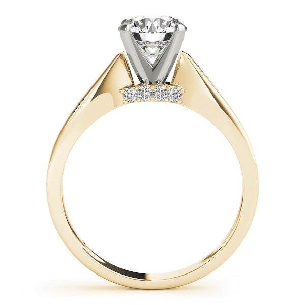 Engagement Ring Setting, Solitaire Plus, Round Accents 3