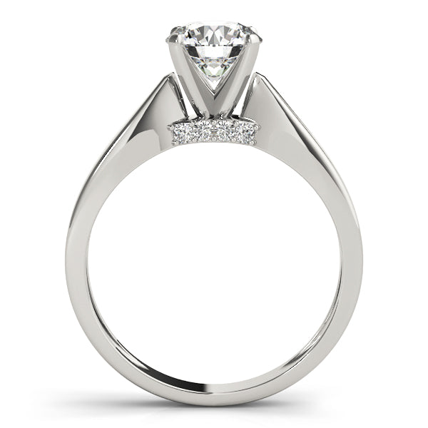 Engagement Ring Setting, Solitaire Plus, Round Accents 3