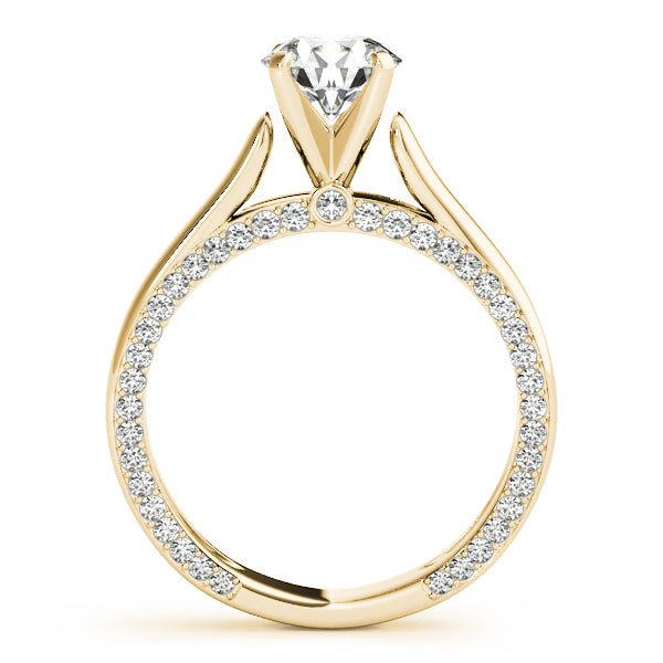 Engagement Ring Setting, Solitaire Plus, Round Accents 4