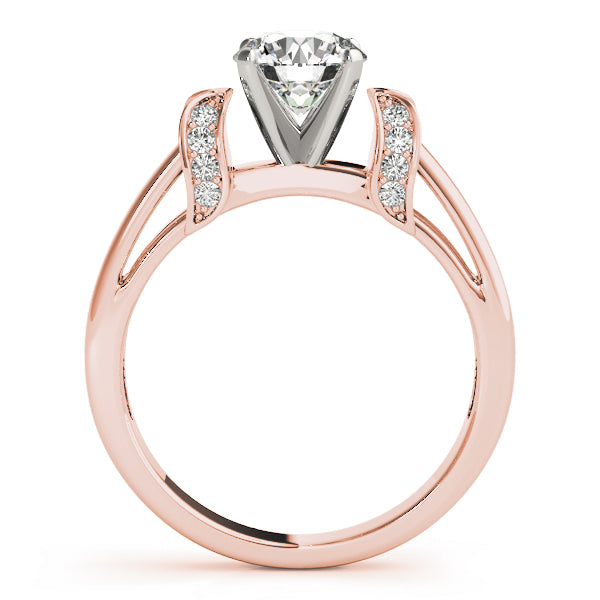 Engagement Ring Setting, Solitaire Plus, Round Accents 5