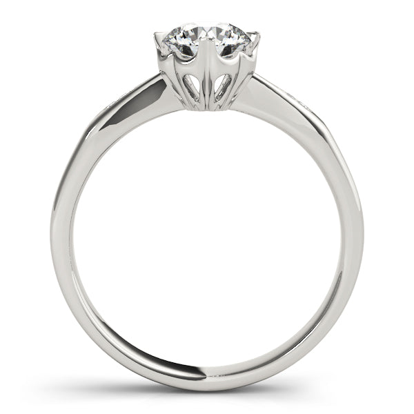 Engagement Ring Setting, Solitaire Plus, Round, Path