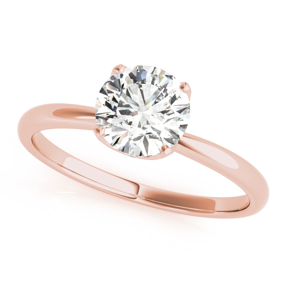 Engagement Ring Setting, Solitaire, Round, Infinite Love