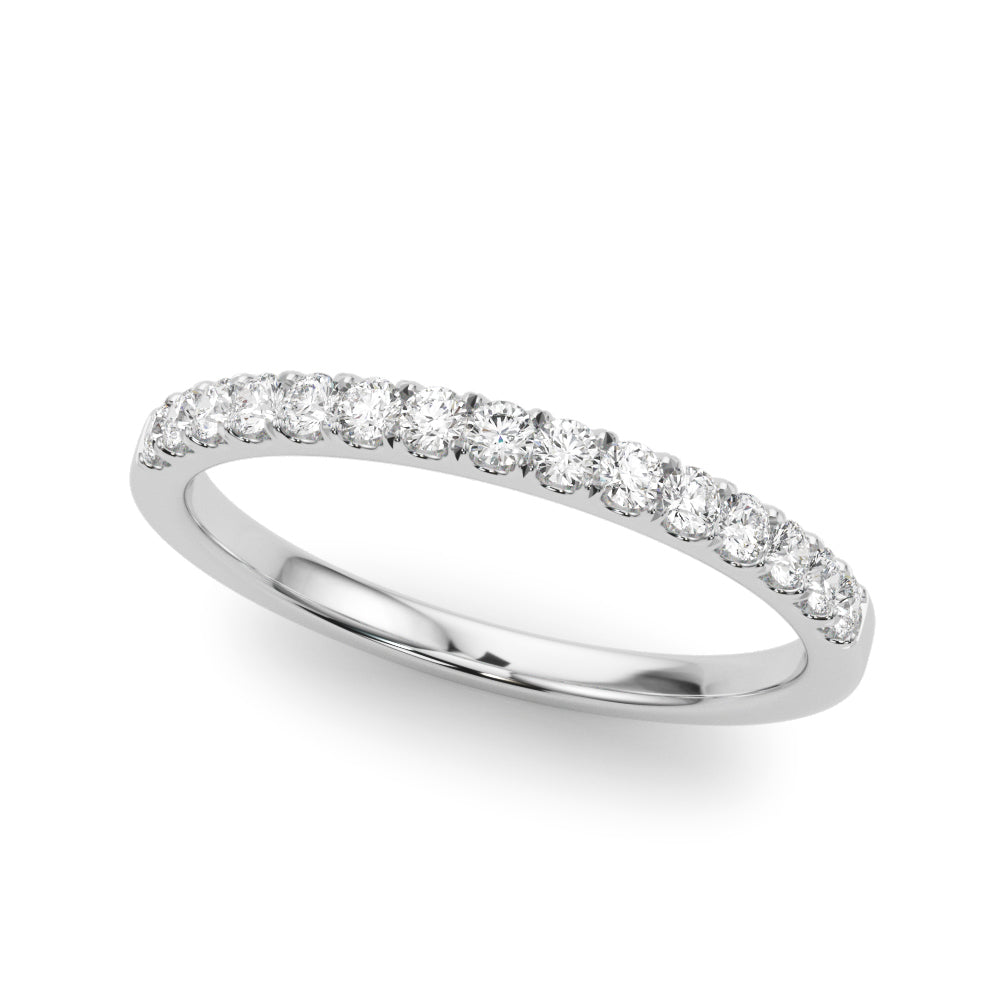 Diamond Wedding Band, Half Eternity, Adore