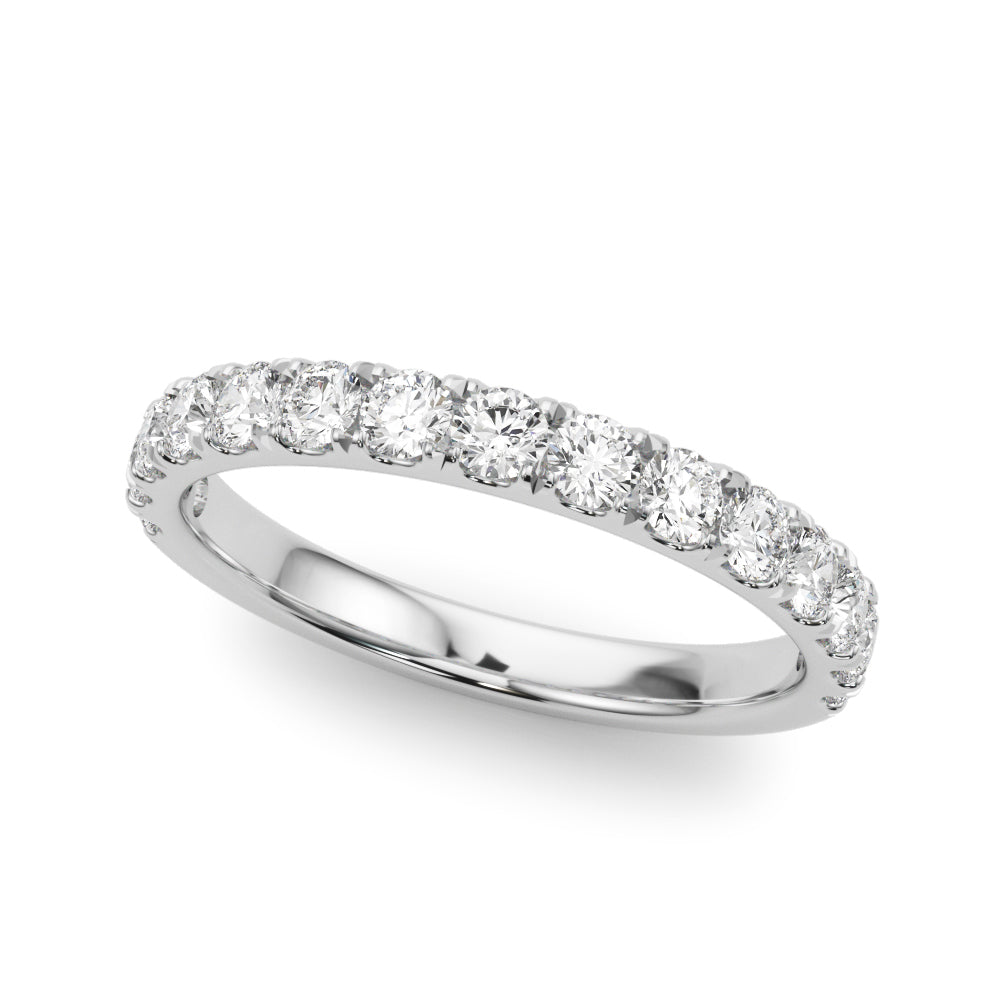 Diamond Wedding Band, Half Eternity, Adore