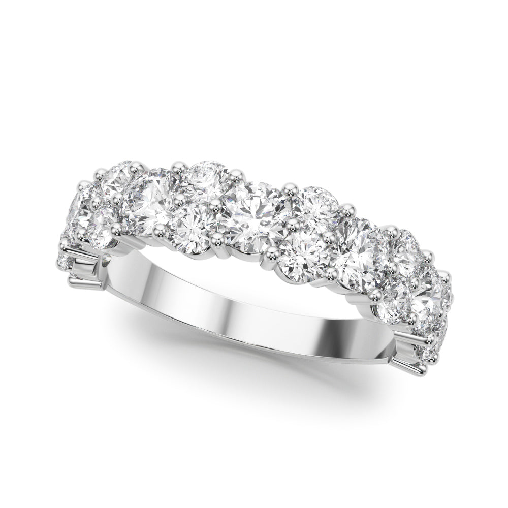 Diamond Ring, Multi Row, Royalty