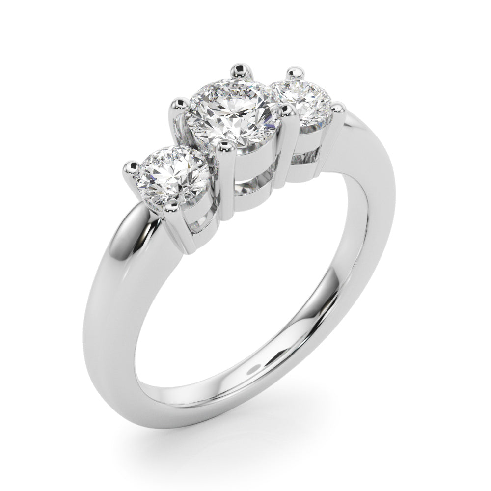 Diamond Engagement Ring, Trinity