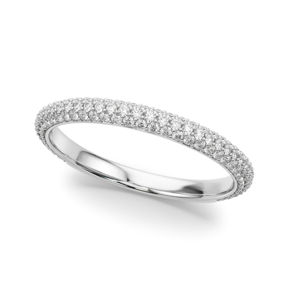 Diamond Wedding Band, Eternity, Stardust