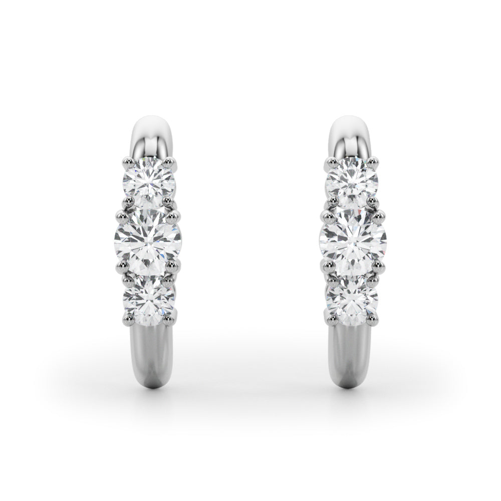 Diamond Earrings, Cuffs, Trinity Shine