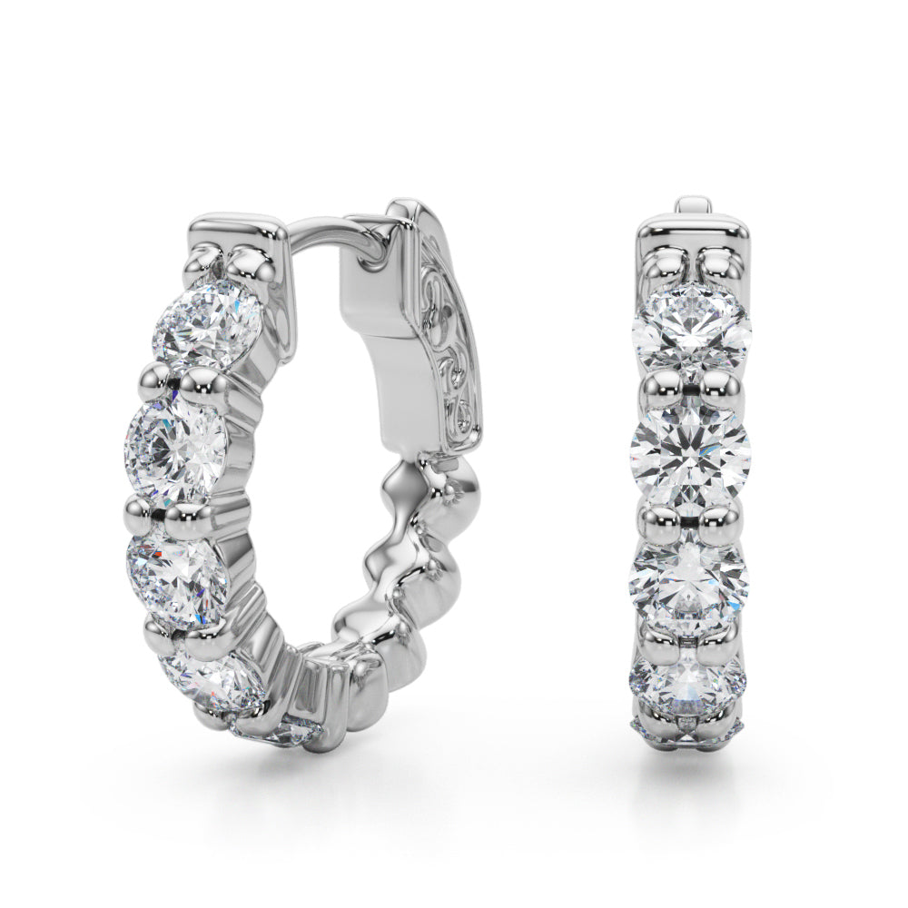 Diamond Earrings, Hoops, Cuffs, Sparkling Symphony