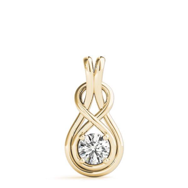 Diamond Pendant Necklace, Infinite Diamond