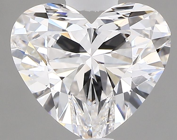 1.38 Carat G-VVS2 Heart Lab  Diamond